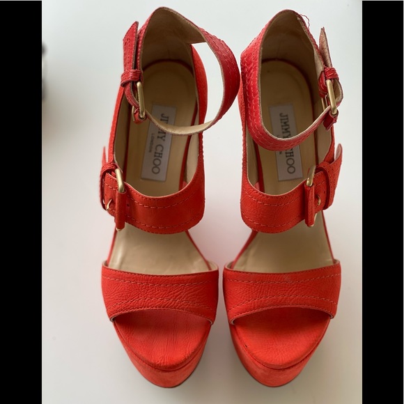 Jimmy Choo Platform Wedge - Picture 1 of 4